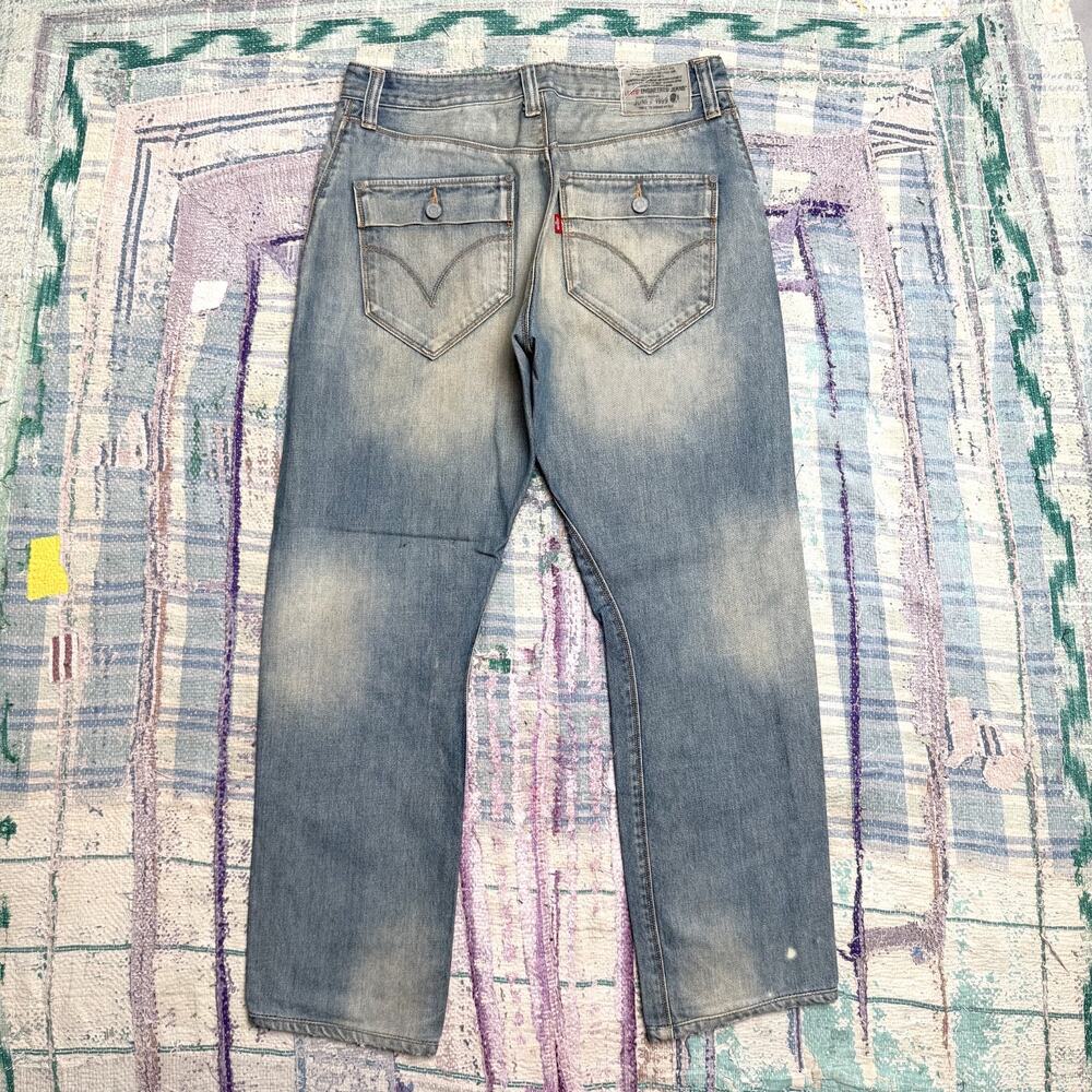 Vintage Levi’s Engineered Twisted Denim Jeans Red Tab fits 31x29